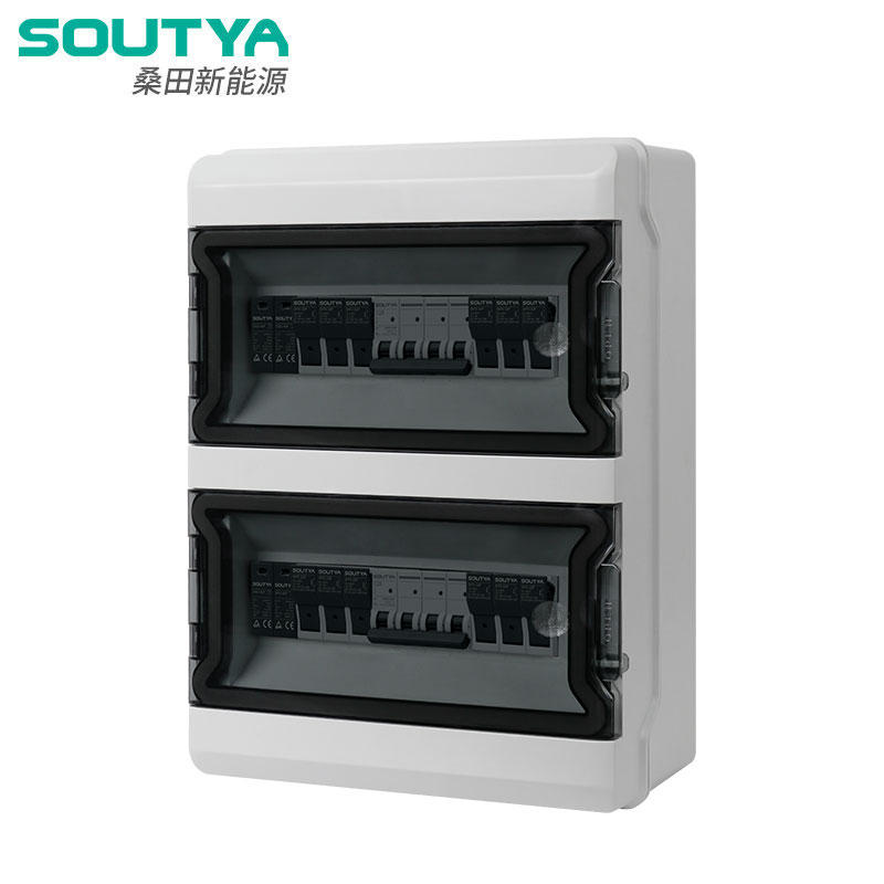 Bosca Comhcheangail 1000V DC 6 In 2 Amach cineál MCB