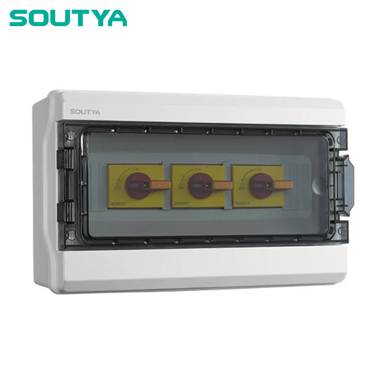 Bosca Isolator DC Imfhálú Trí Théad IP65